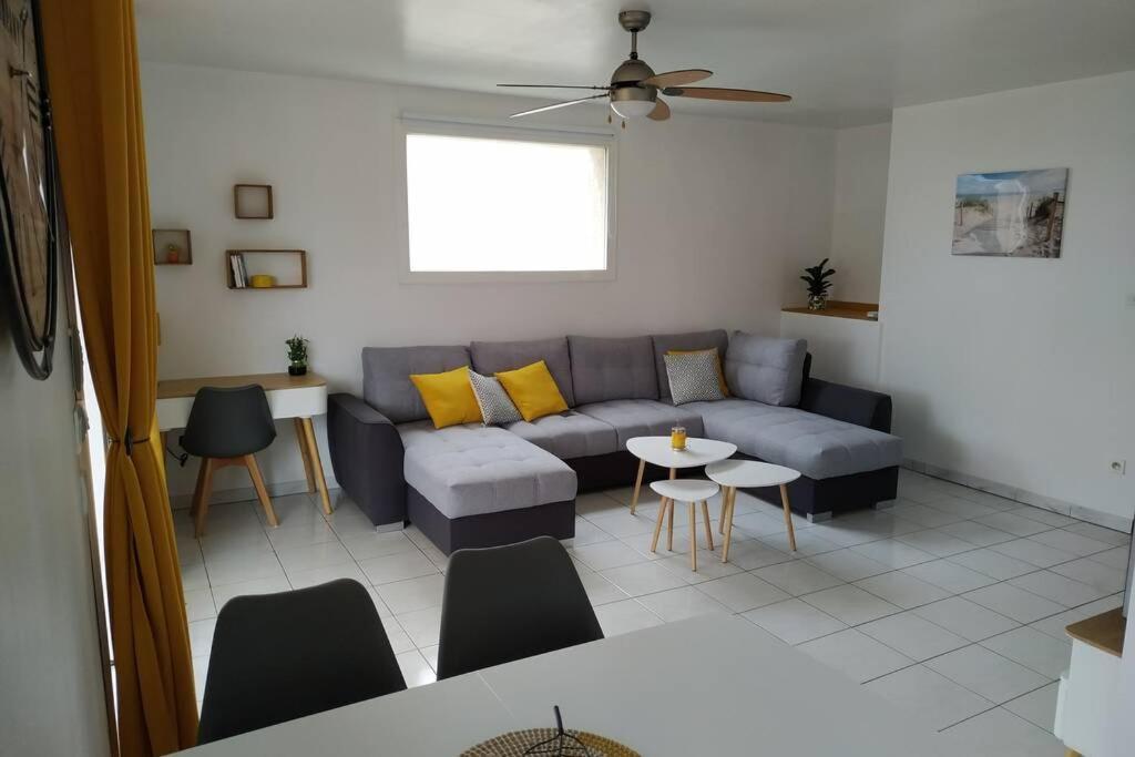 Sète Appartement T3 Spacieux Avec Vue Sur L'Etang De Thau Au 1Er Etage D'Une Villa - Entree Independante מראה חיצוני תמונה