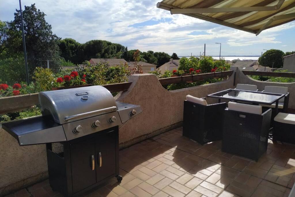 Sète Appartement T3 Spacieux Avec Vue Sur L'Etang De Thau Au 1Er Etage D'Une Villa - Entree Independante מראה חיצוני תמונה